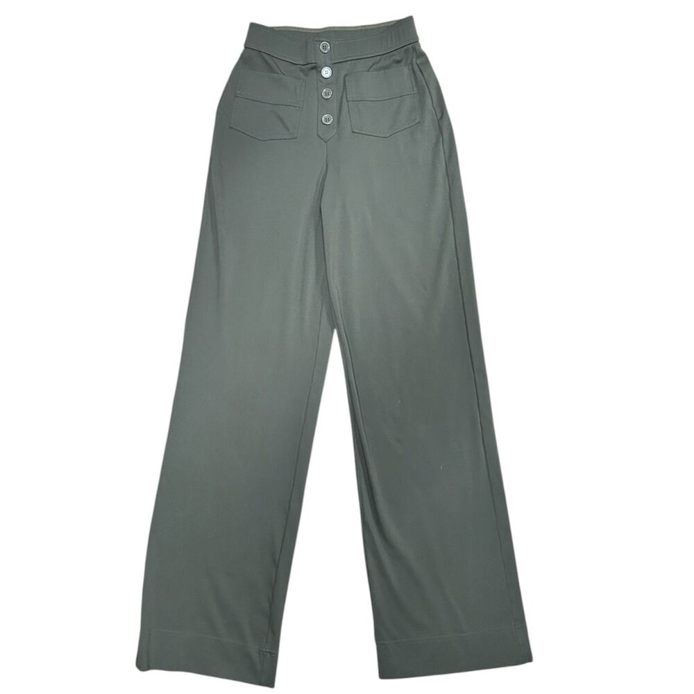 Halara, Women's DayStretch High Waisted Stretchy Pants, Green, Small, Used